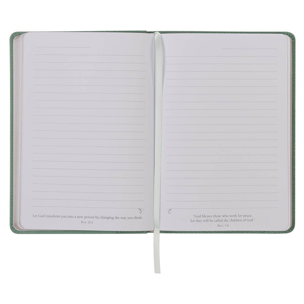 For We Walk by Faith | Faux Leather Journal