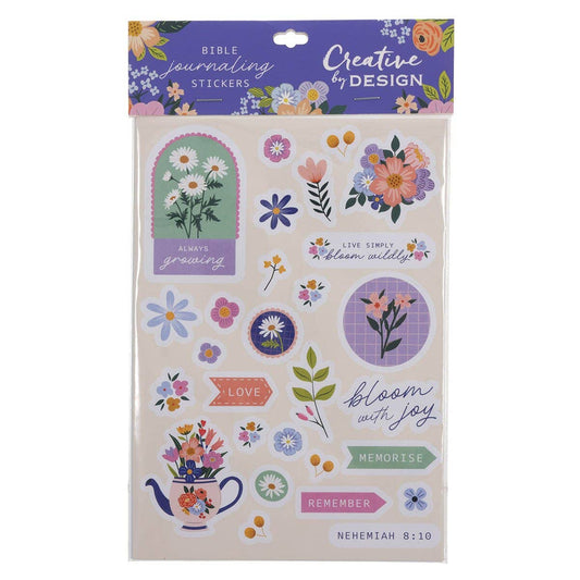 Bloom Wildly Sticker Pack