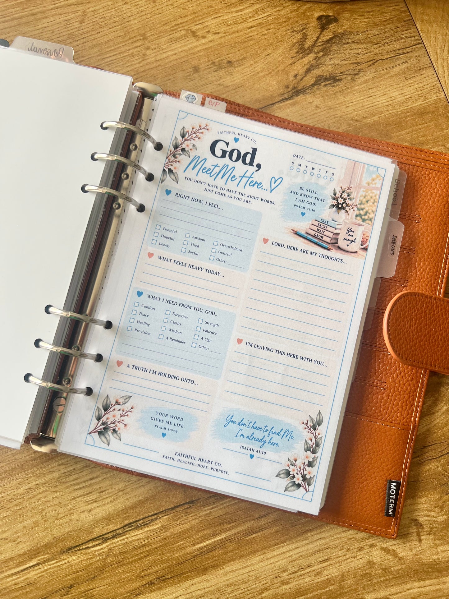God, Meet Me Here - Journal Pages