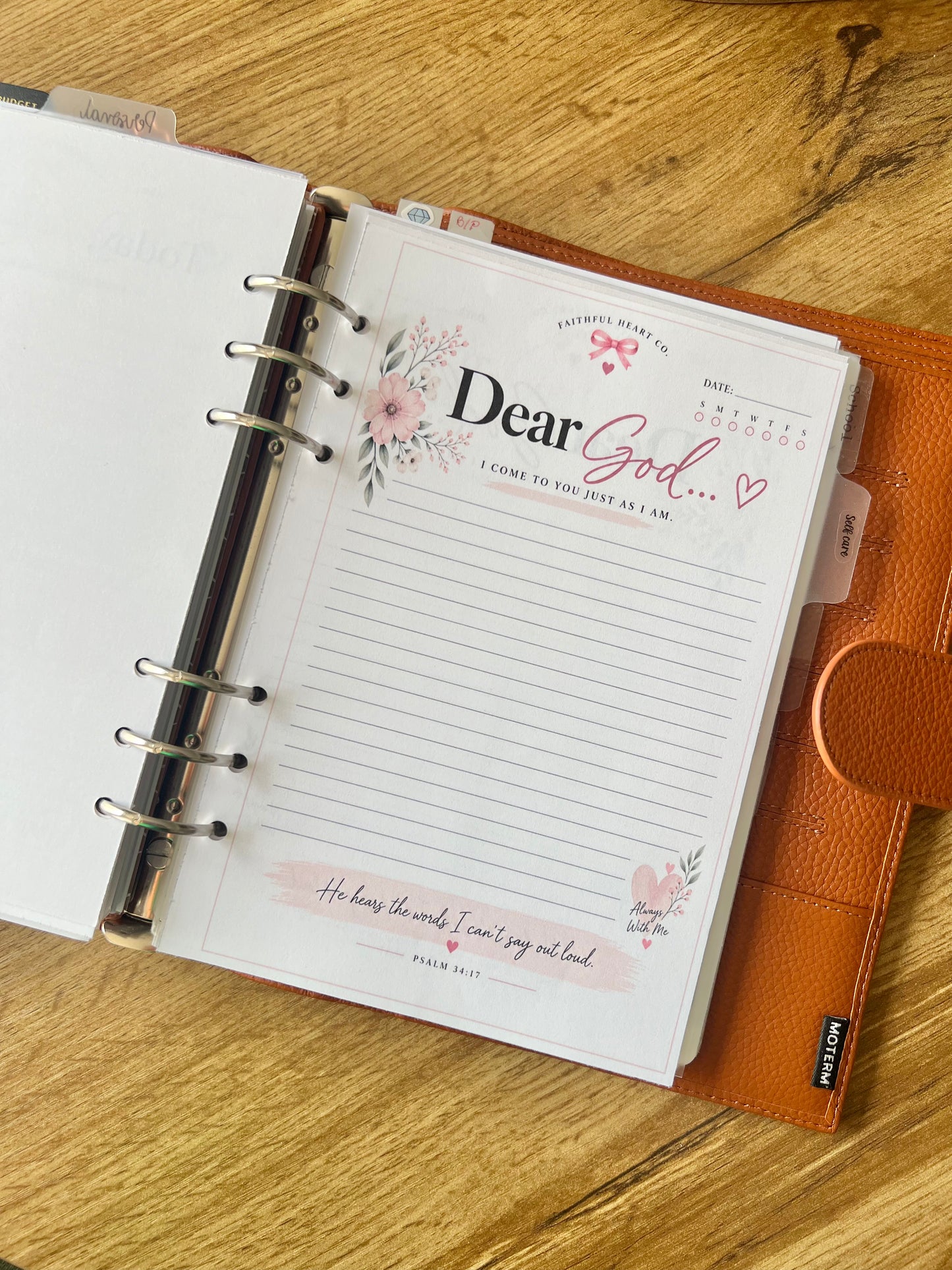 Dear God - Journal Pages
