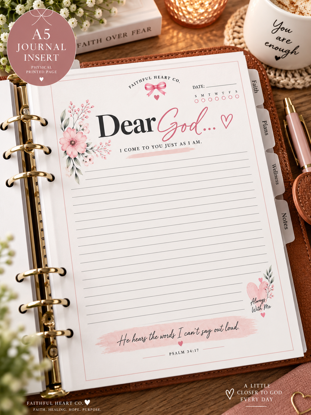 Dear God - Journal Pages