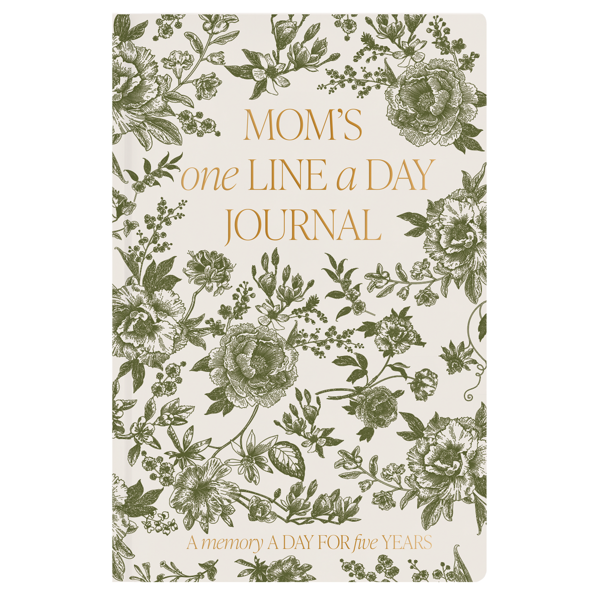 Mom's One Line A Day Journal | Green